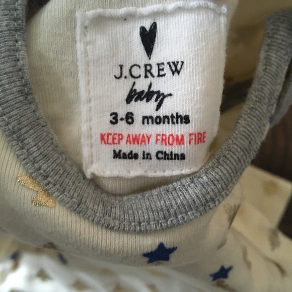 Jcrew Onesie 3-6 month nwot - Picture 2 of 2